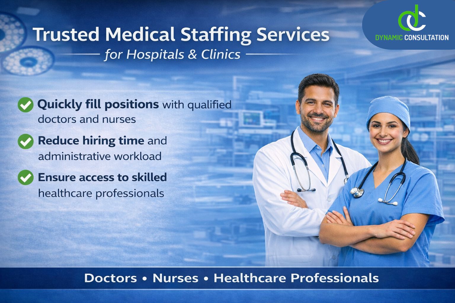 Top Medical Staffing Solutions for Hospitals & Clinics
