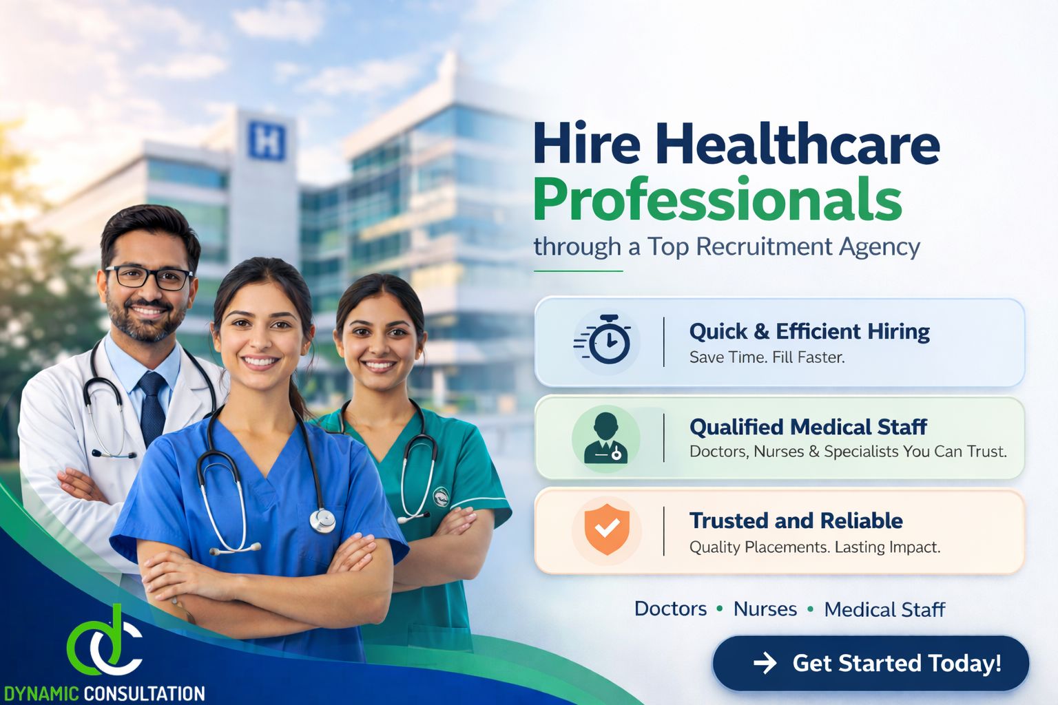 Hire Healthcare Professionals with Top Recruitment Agency