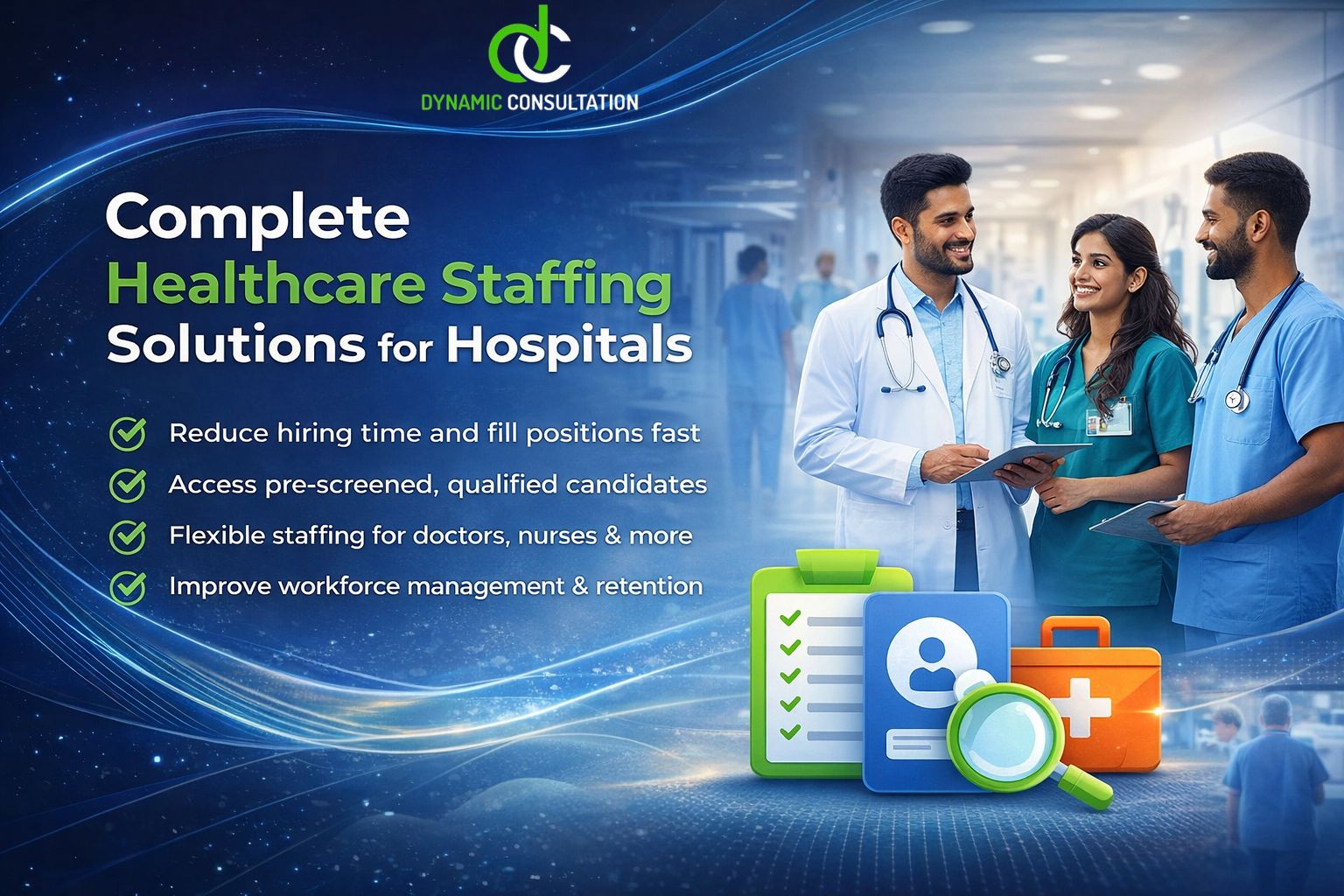 Complete Healthcare Staffing Solutions for Hospitals