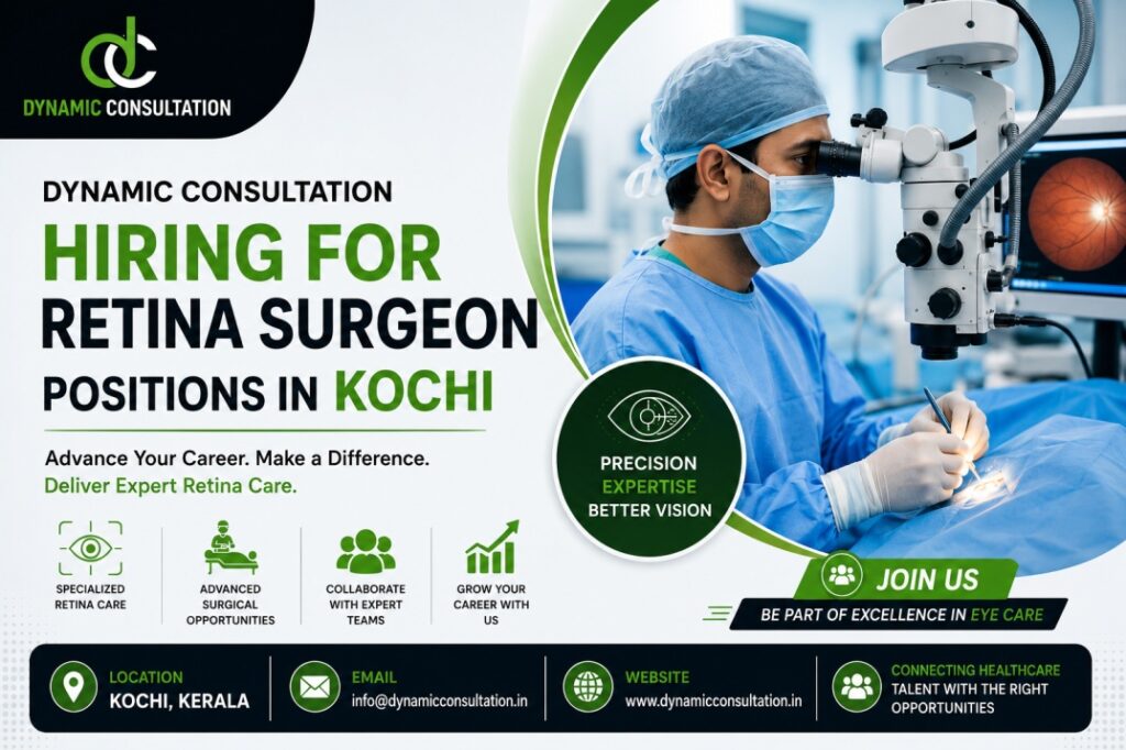 Dynamic Consultation Hiring for Retina Surgeon Positions in Kochi